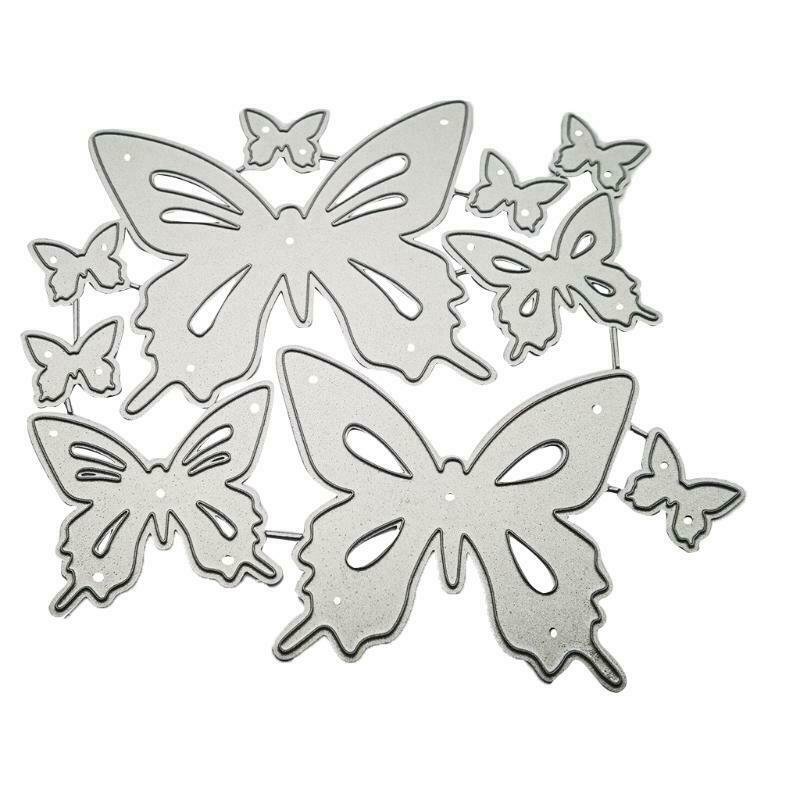 Beautiful Butterflies Carbon Steel Cutting Dies DIY Scrapbooking Photo Album
