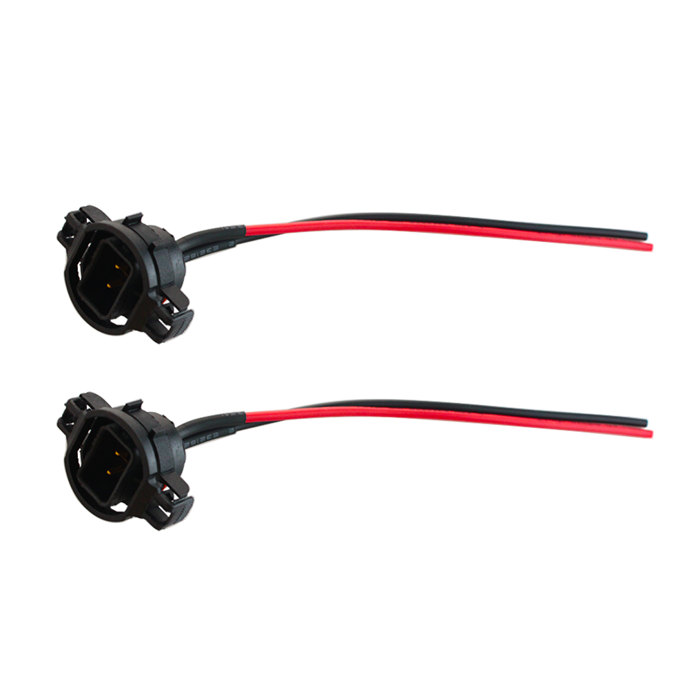 1Pair HID Xenon Socket Wire Extender connectors H16/5202/2504/5200/5201/9009