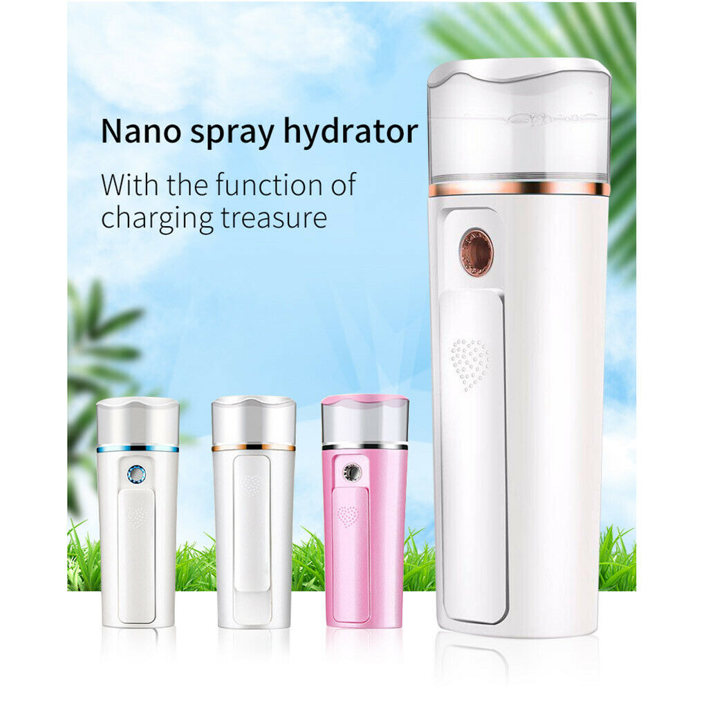30ml USB Charging Facial Mister Mini Portable Makeup Nano Ultra Fine Sprayer