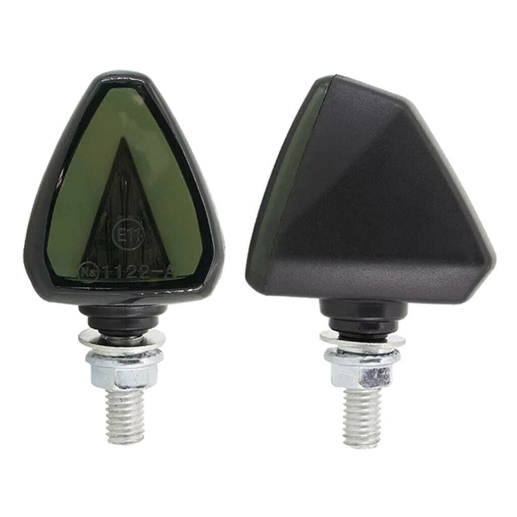2pcs Motorcycle Motorbike Turn Signal Lights Blinker Waterproof LED Lamp