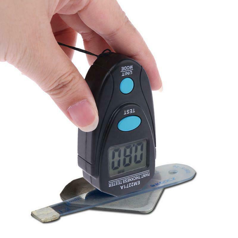 Digital Fe/NFe 0.00-2.20mm Thickness Tester Car Auto Paint Coating Gauge EM2271A
