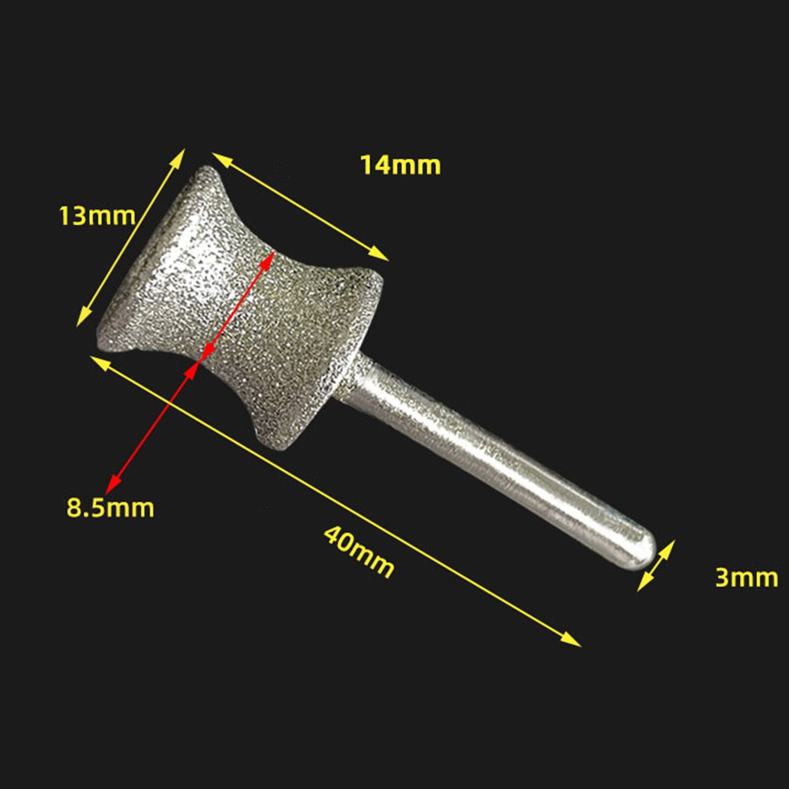 Diamond Nail Grinder Bits for Rotary Tool Pet Nail Trimmer Tools for Claw Care