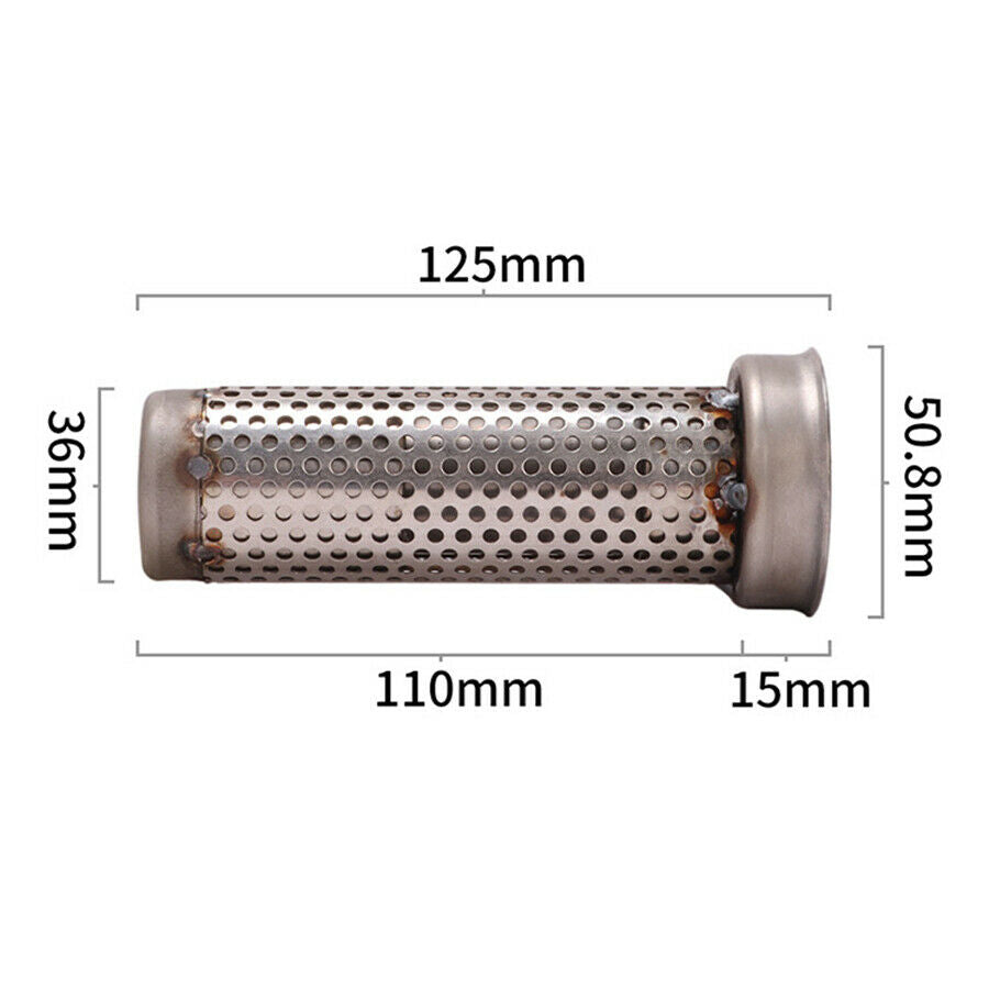 51mm Motorcycle Exhaust Modified Back Pressure DB Killer Pressure Loss Silencer