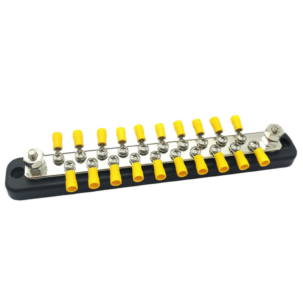 Boat 20 Gang Fuse Terminal Block Ground Junction Distribution Block