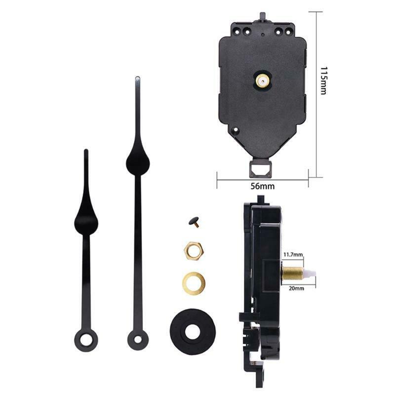 DIY Quartz Pendulum Trigger Silent Clock Movement Mechanism with 16 Music Box