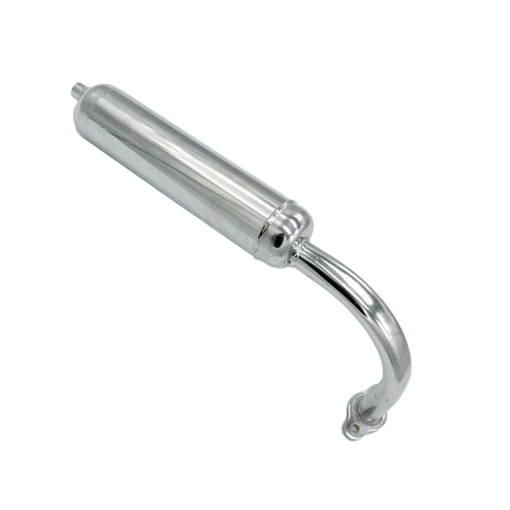 Exhaust Muffler Pipe 2 Stroke Motorized Bicycle 48/66/70/80cc Engine