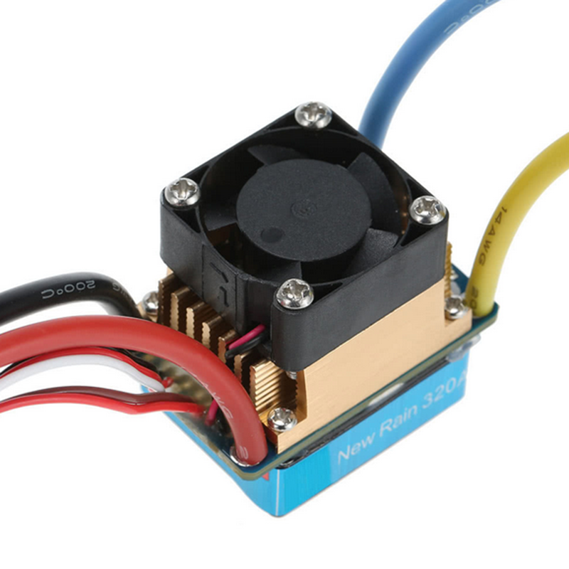 320A Waterproof Brushed ESC Electronic Speed Controller For RC Car Truck Boat
