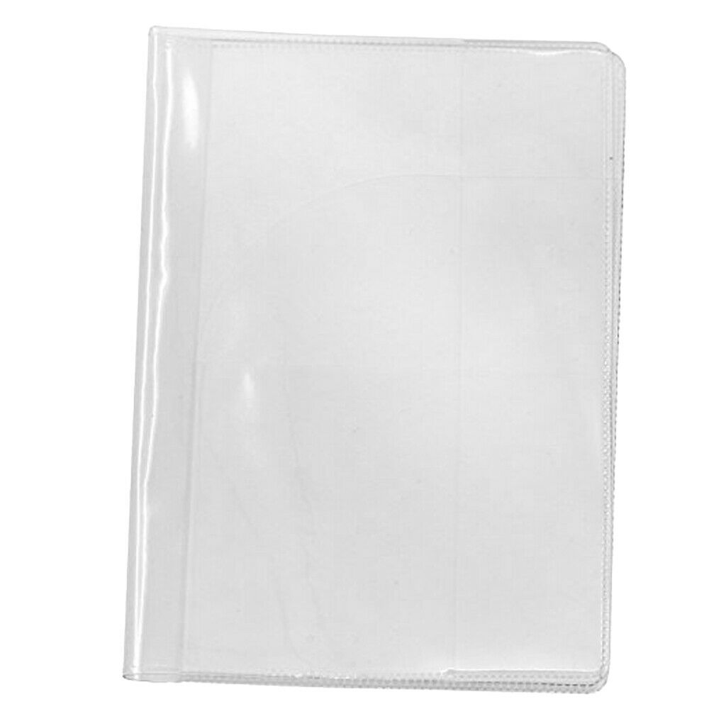 30Pieces Transparent Plastic Travel Passport Cover Case Passport Protector