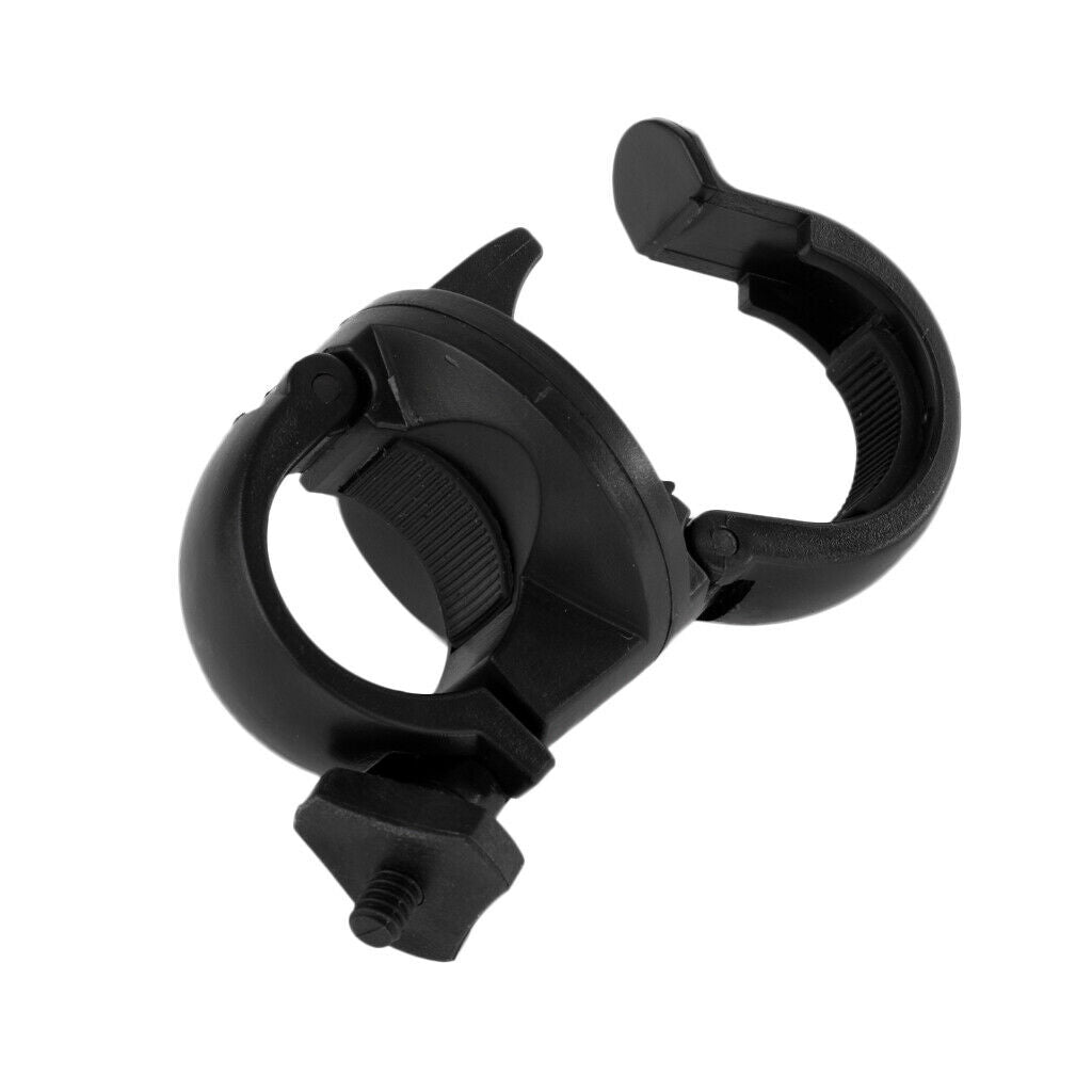 Portable Cycling Bike Bicycle Flashlight Lamp Clamp  Rotation Grip LED