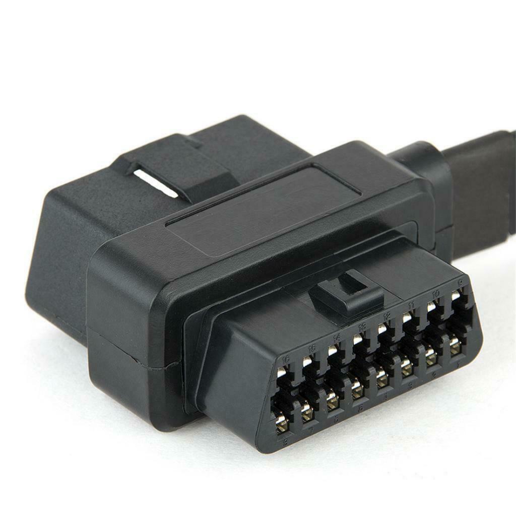 Odb Ii Odb2 Splitter 16 Pin 1x Male To 2x Female Extension Cable Adapter 2 Feet
