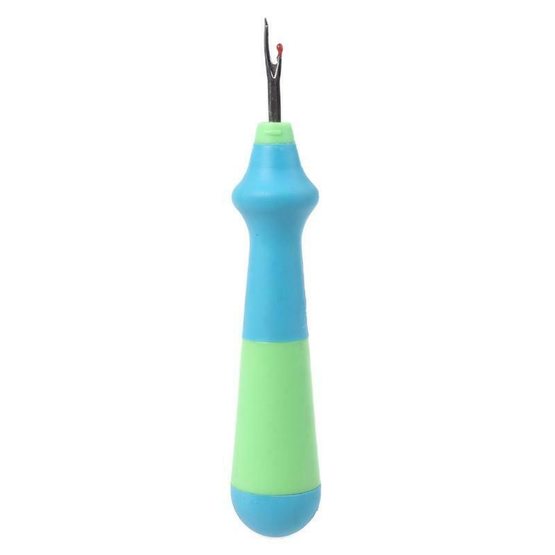 12cm TPR Handle Thread Cutter Seam Ripper Stitch Unpicker Craft Hand Tool Needle