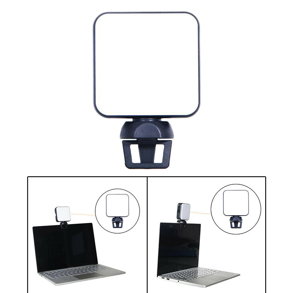USB Video Conference LED Light Dimmable Vlog Kit for Laptop Zoom Call, Black