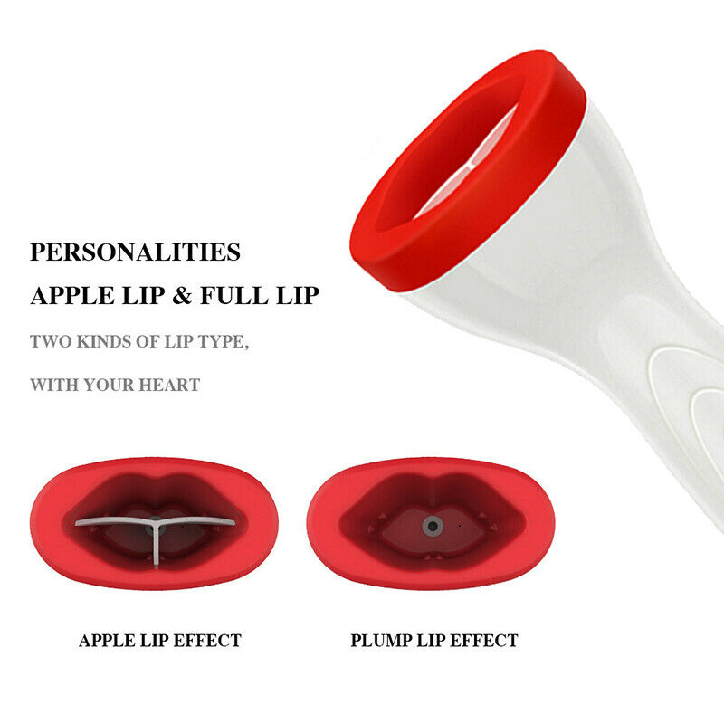 Silicone Lip Plumper Device Electric Lip Plump Enhancer Bigger Fuller Lips TFCA