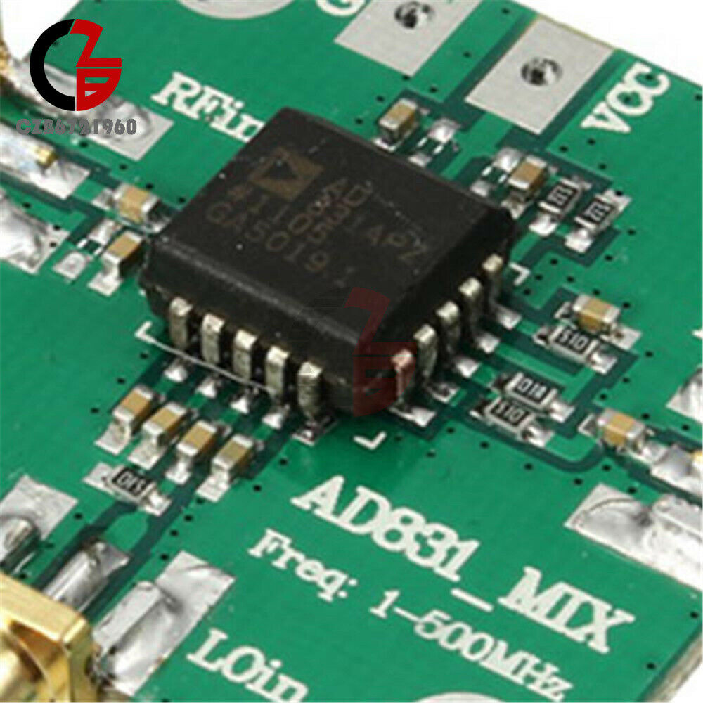 0.1-500MHz AD831 High Frequency RF Mixer Driver Amplifier Radio Converter Module