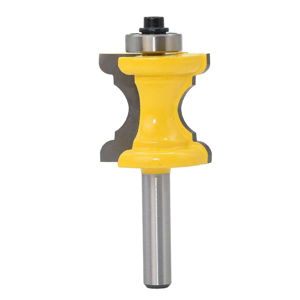 Bullnose Bead Column Face Molding Router Bit 8mm Shank Edging Cutter Tool