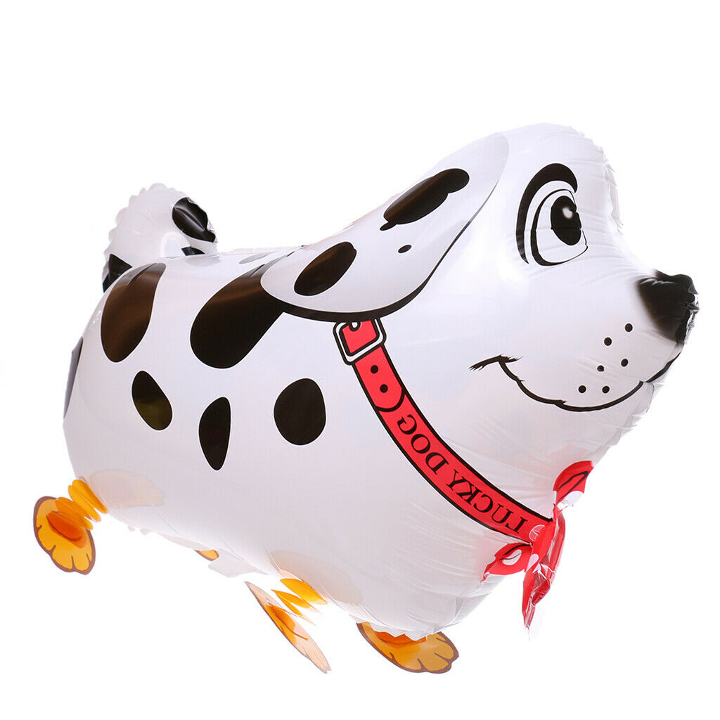 Walking Spotty dog Balloon Pet Animal Helium  Kids Party Toys