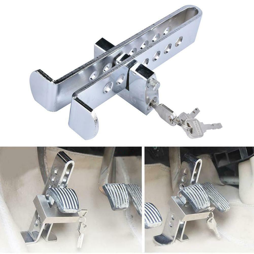 Auto Car Brake Clutch Pedal Lock Anti-Theft Strong Security Locking Clamp Tool