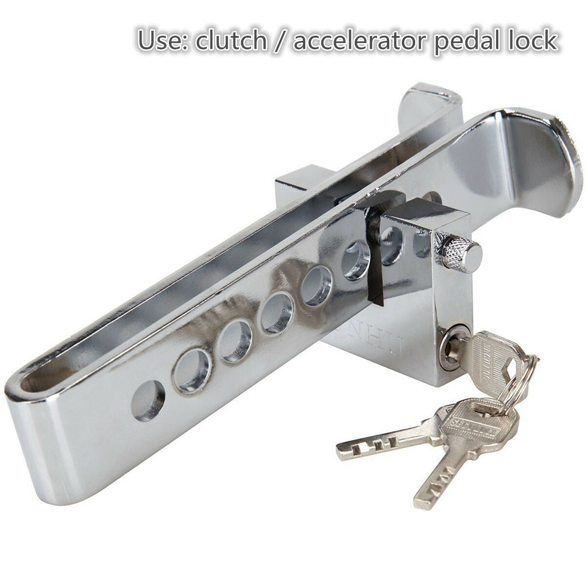 Anti-Theft Device StainlessSteel Clutch Lock Car Brake Strong Security Lock Tool