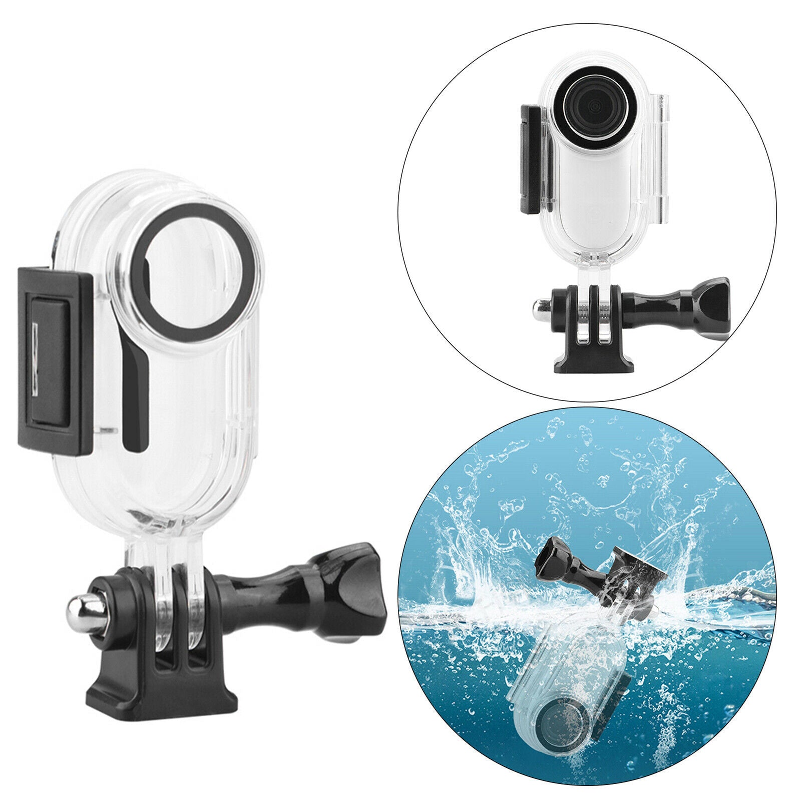 Stabilizer Adapter Protector Frame Holder for Insta360 Go 2 Action Camera