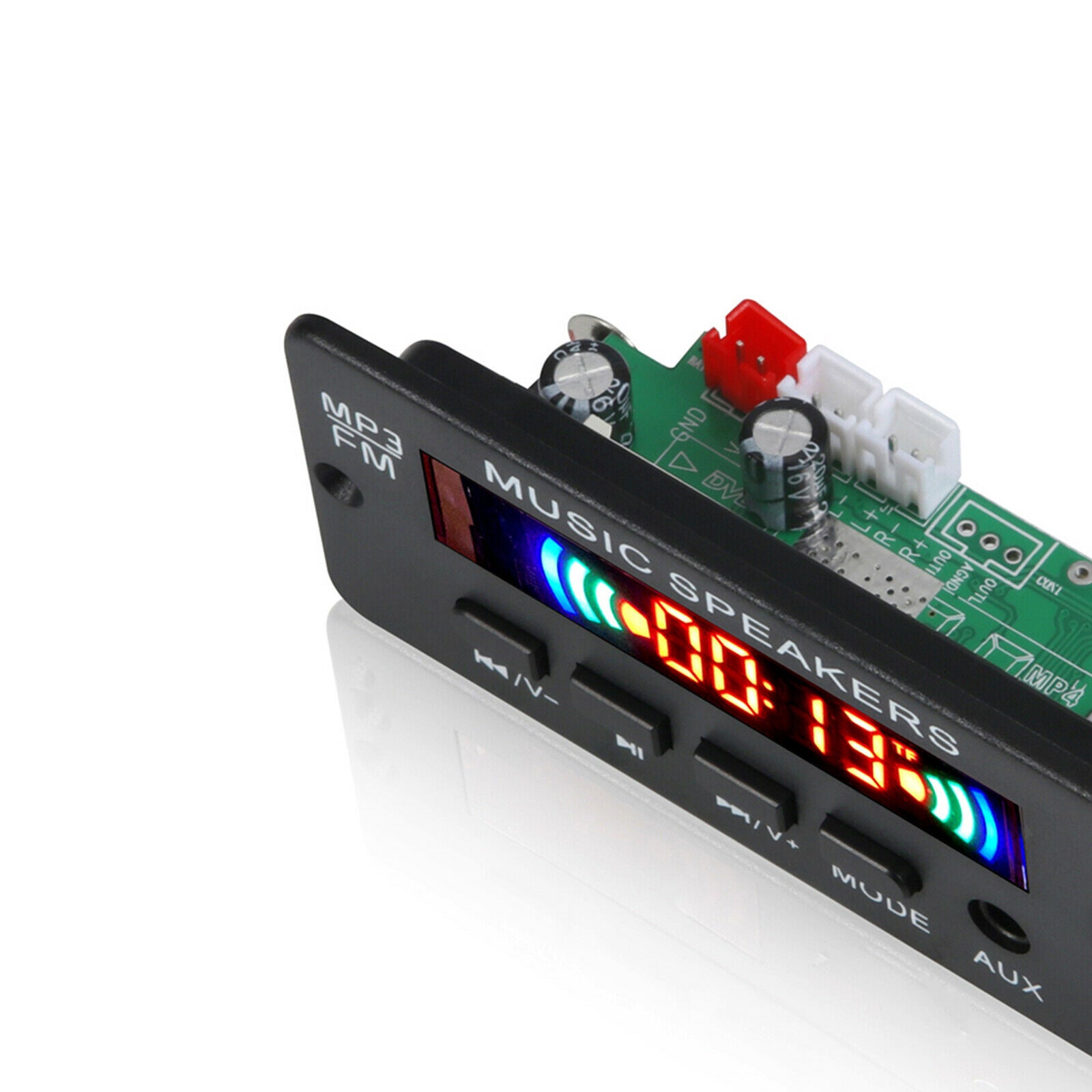Bluetooth MP3 Player Decoding Board Module Amplifier Audio Support FM TF USB