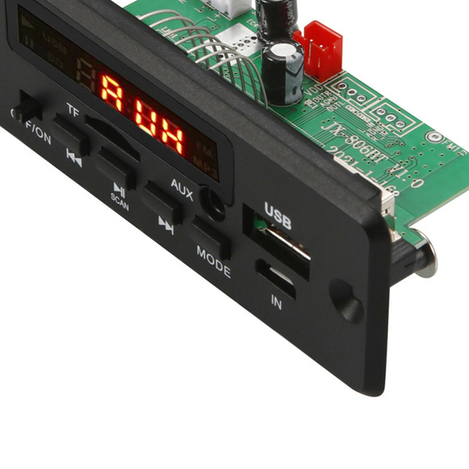 5V-12V Folder Decoder Board for Car WMA WAV FLAC Format Music TF SD FM Radio