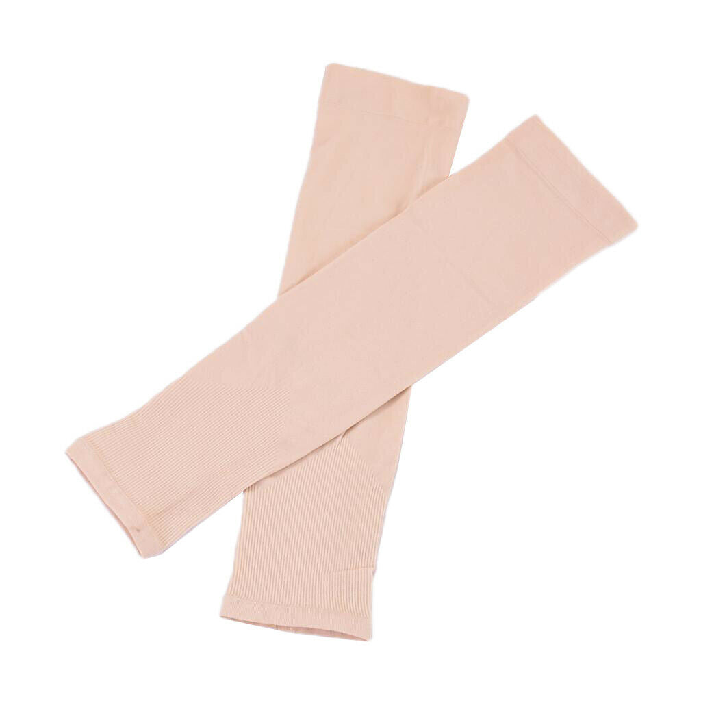 2 Pairs Outdoor Sunscreen Glove Anti UV Sun Protection Cooling Arm Sleeves