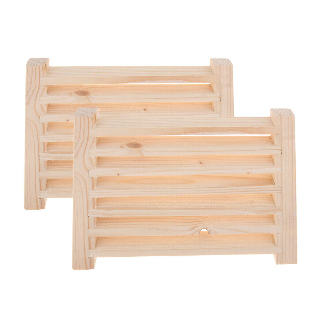 2 Pieces Wooden Sauna Air Vent Ventilation Louver Grille for Sauna Club Hot Tub