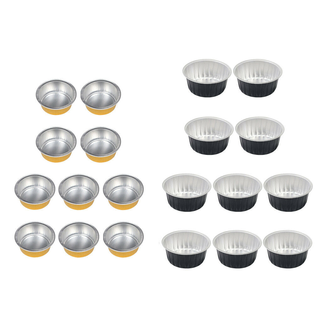 20Pcs Mini Round Shape Melting Wax Bowl Waxing Hair Removal Hard Bean Bowls