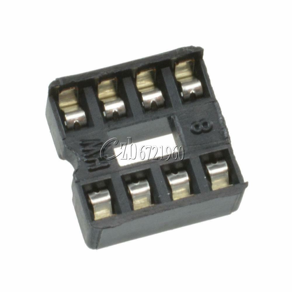 20PCS 8-Pins DIP IC Sockets Adaptor Solder Type Socket