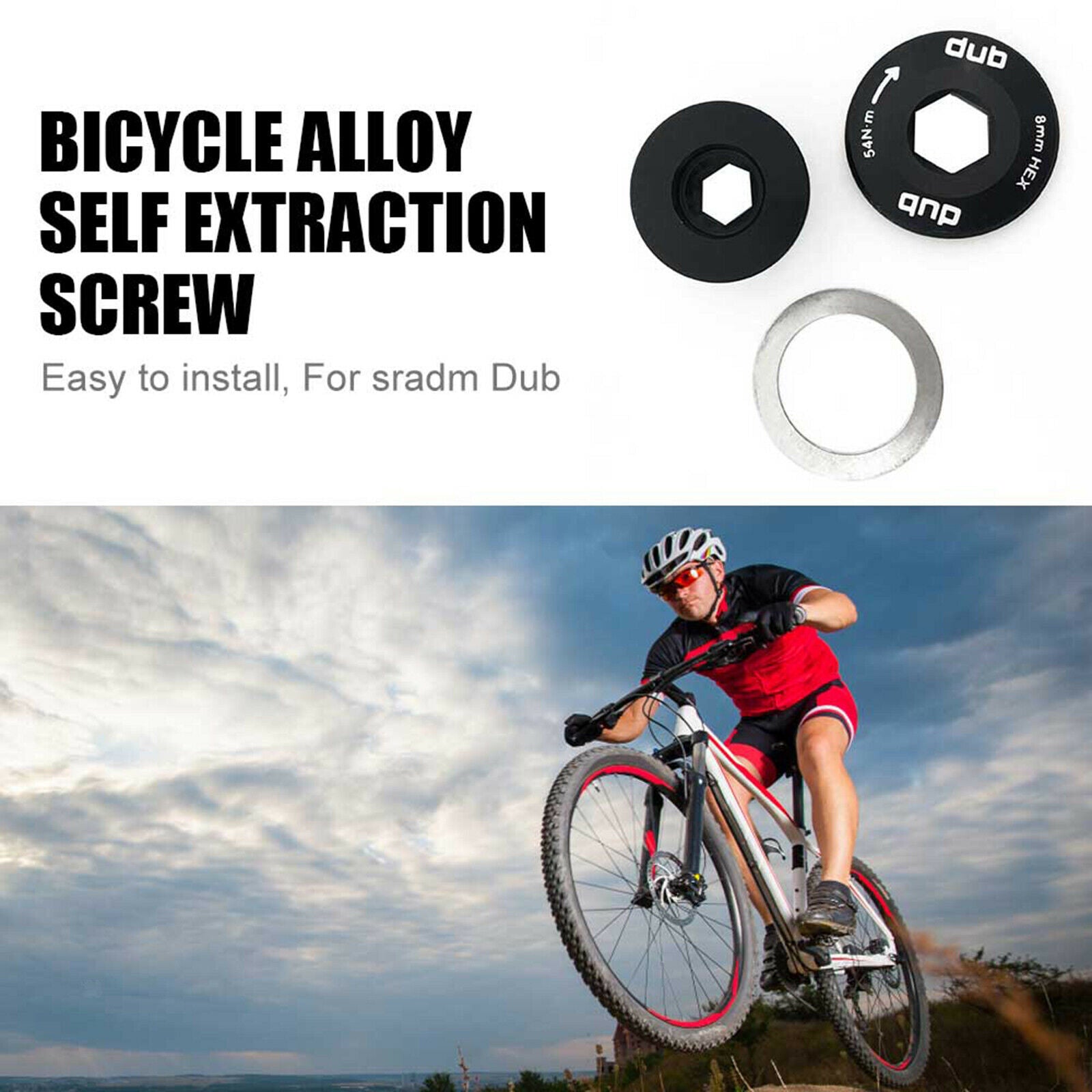 M18 / M30 Bicycle Crank Bolt Bicycle Crank  Bracket