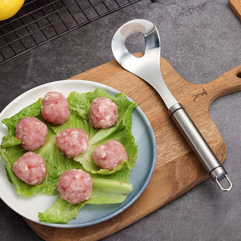 Non-Stick Meatball Maker Spoon Meat Baller Meat Ball Mold Kitchen Meat Ga.l8