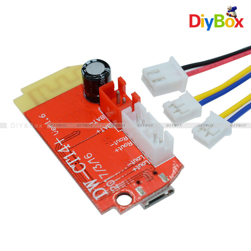 3W Amplifier Board Dual Plate DIY Bluetooth Speaker Modification Module 3.7-5V