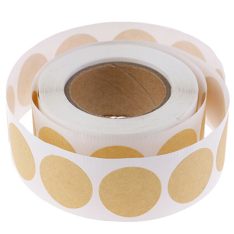 500pcs/set Blank round craft Stickers seal labels DIY stickers for PacYX.l8