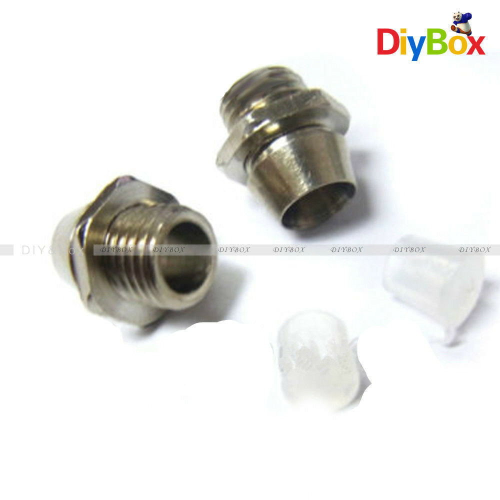 50PCS Chrome Metal LED 3mm Plated Bezels Panel Holder Case DIY