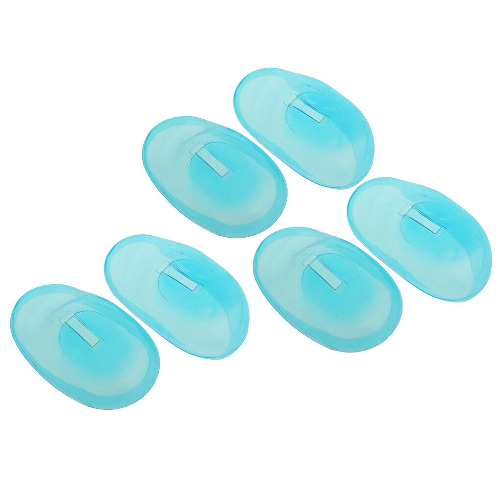 3 Pair Salon Ear Cover Guard Hair Dye Coloring Curling Ears Shield Protector