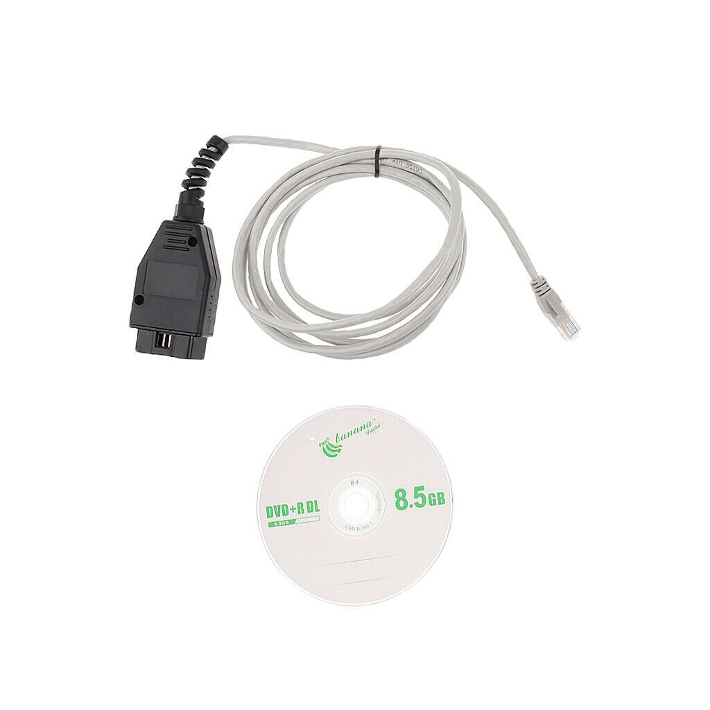 Data Cable ENET Ethernet to OBD Interface E-SYS  Coding for BMW F-series