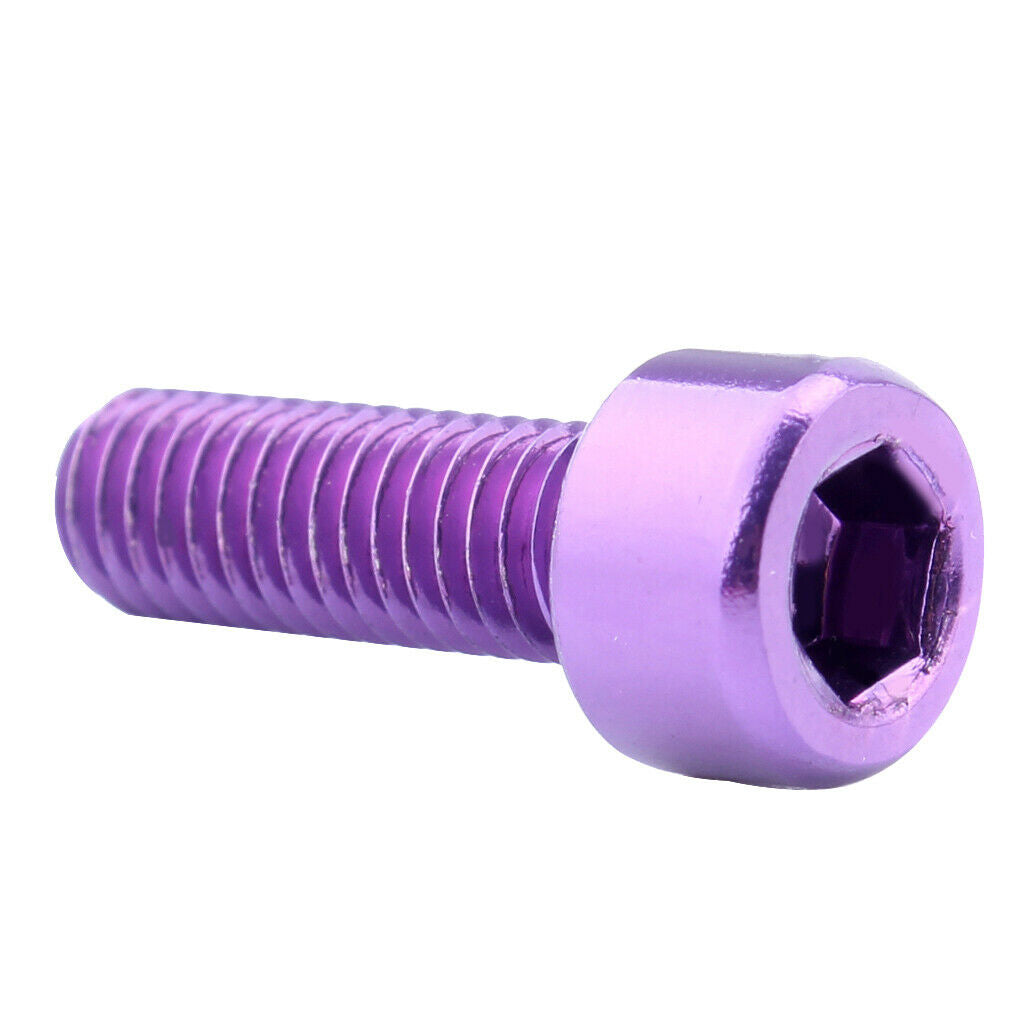 20Pieces Montain Cycling Water Bottle Cage Holder Bolts Hex Socket Screws