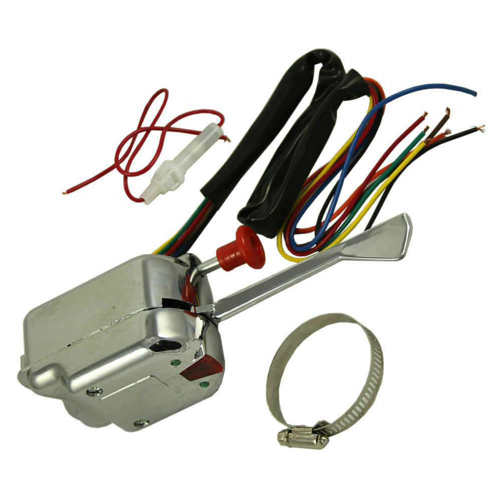 Auto Chrome Universal Street Hot Rod Turn Signal Switch for Ford Buick GM