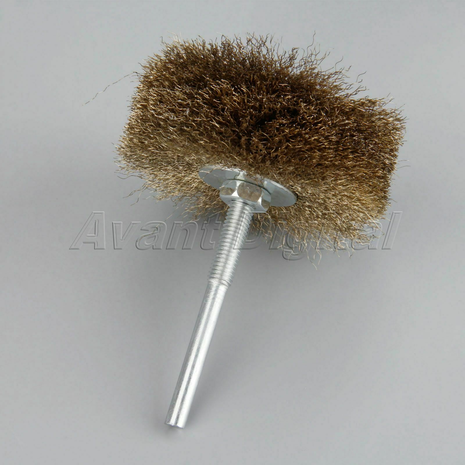 Polishing Wheel Brushes Abrasive Steel Wire Brush Grinder Rotary Tool 6mm Shank