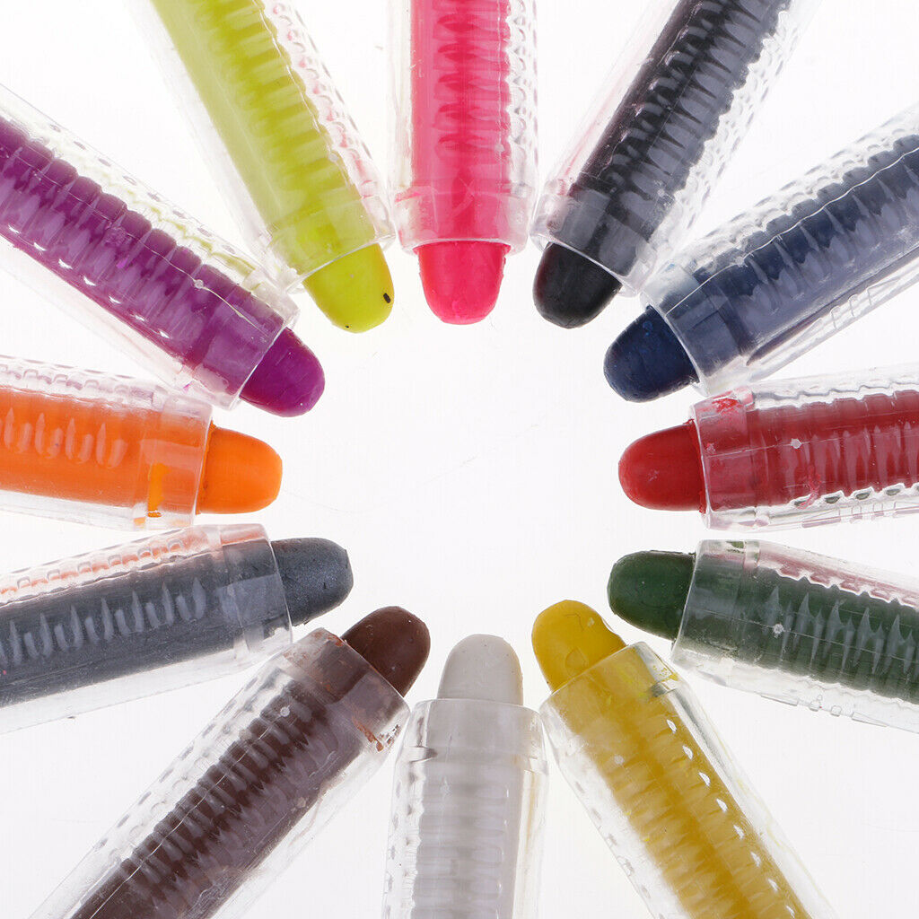 12 Non-toxic Colors For Face And Body Paint Make Up Fancy