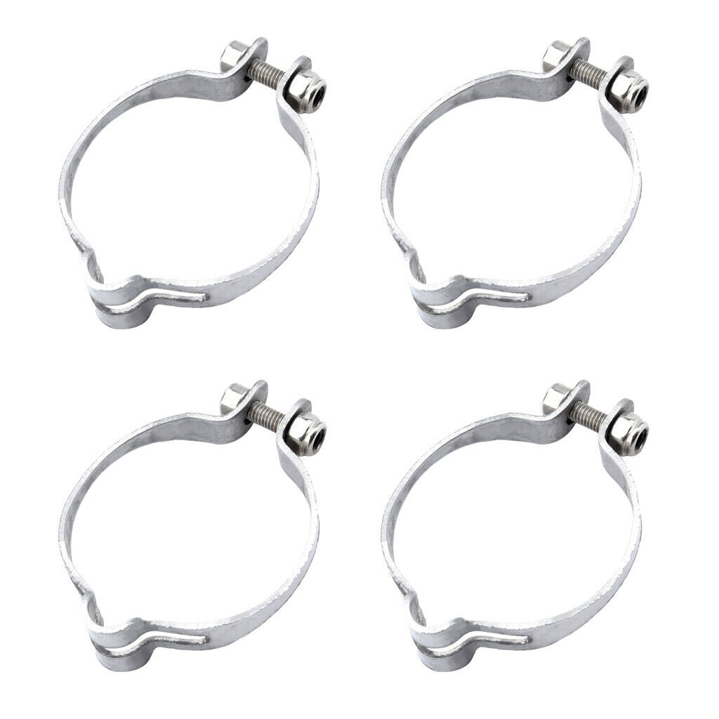 4Pc Bike Brake Cable Clamp Disc Brake Cable Pipe Line Clamp Organizer 28.6mm