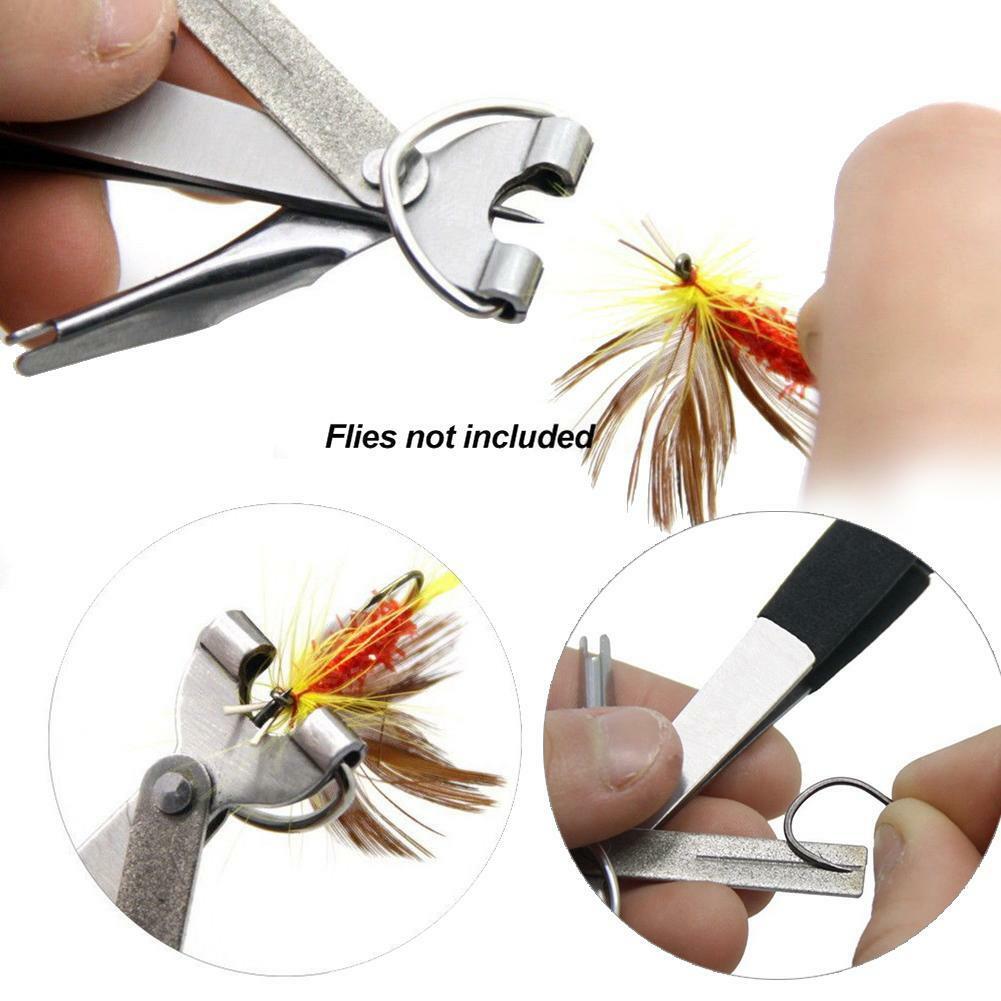 4-IN-1 Quick Knot Tying Tools 4 in 1 Fly Fishing Clippers Line Nipper Retractor