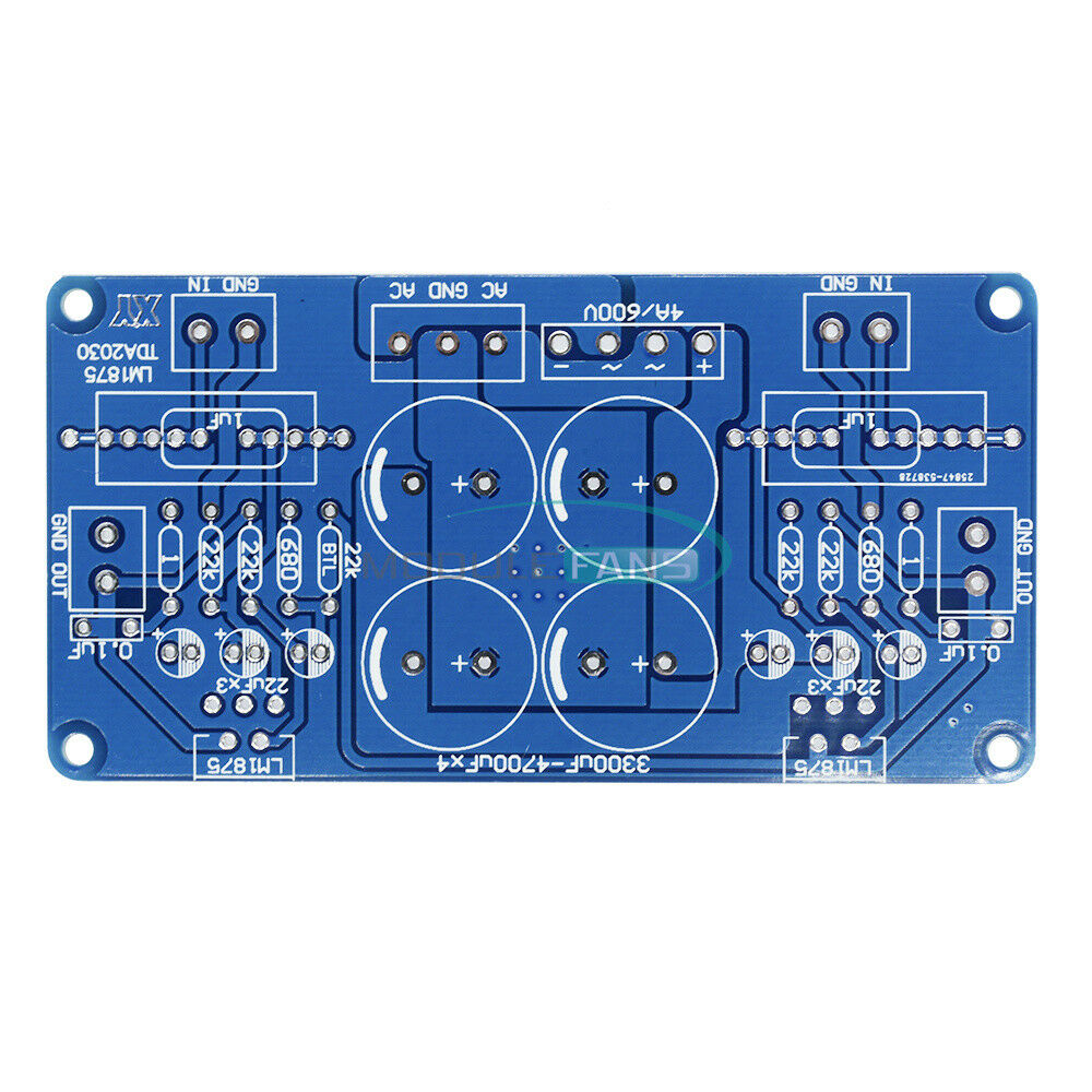 2Pcs TDA2030(TDA2030A) /LM1875T / LM675 Audio Power Amplifier PCB Board DIY