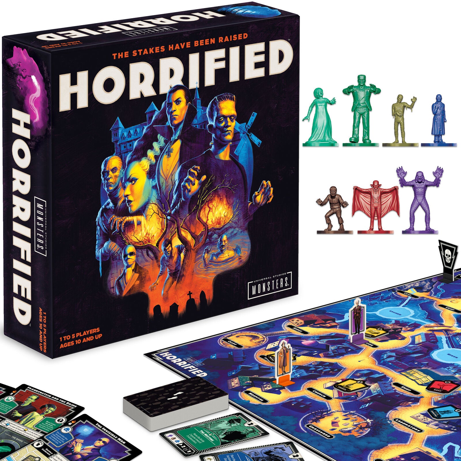 26827 Ravensburger Horrified: Universal Monstersâ„¢ Games Age 10 Years+