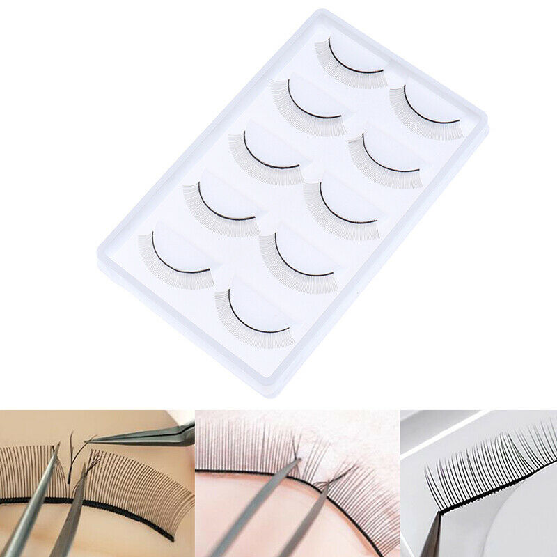 5Pair Makeup Training False Eyelashes For Beginner Extension Practice Ful.l8