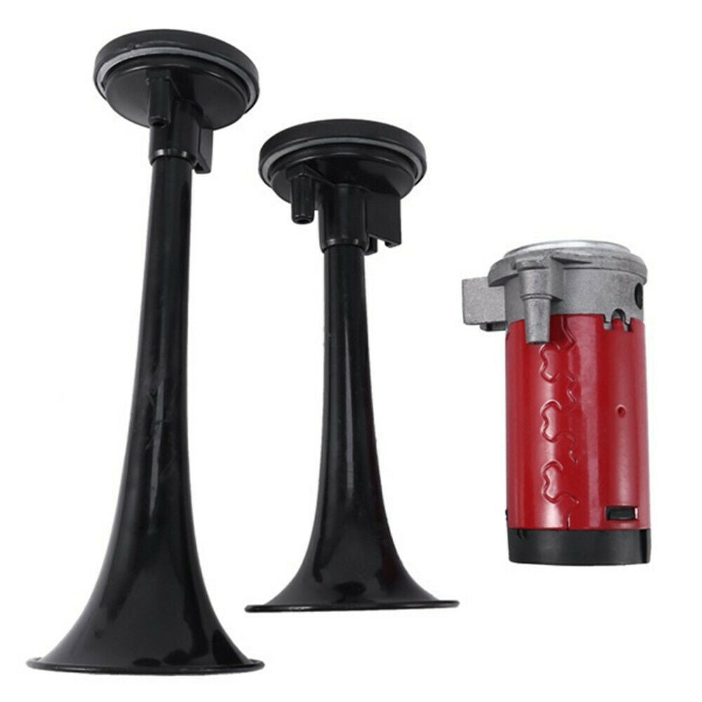 115dB 12V Dual Trumpet Air Horn Super Loud For Train Car Van Truck Boat Air Horn
