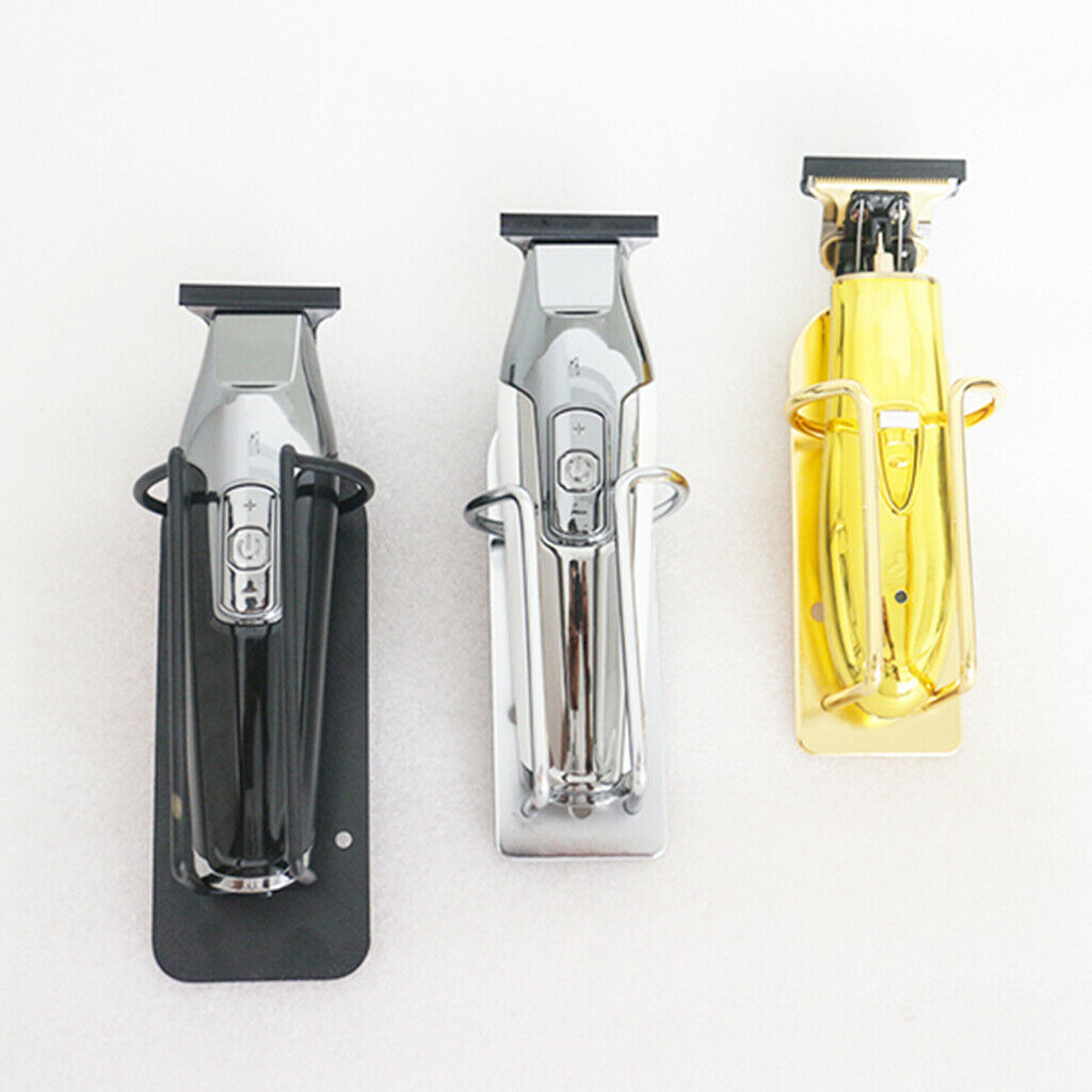 4Pcs Hair Clipper Holder Barber Station Shop Tools Rack Trimmer Cutter Stand
