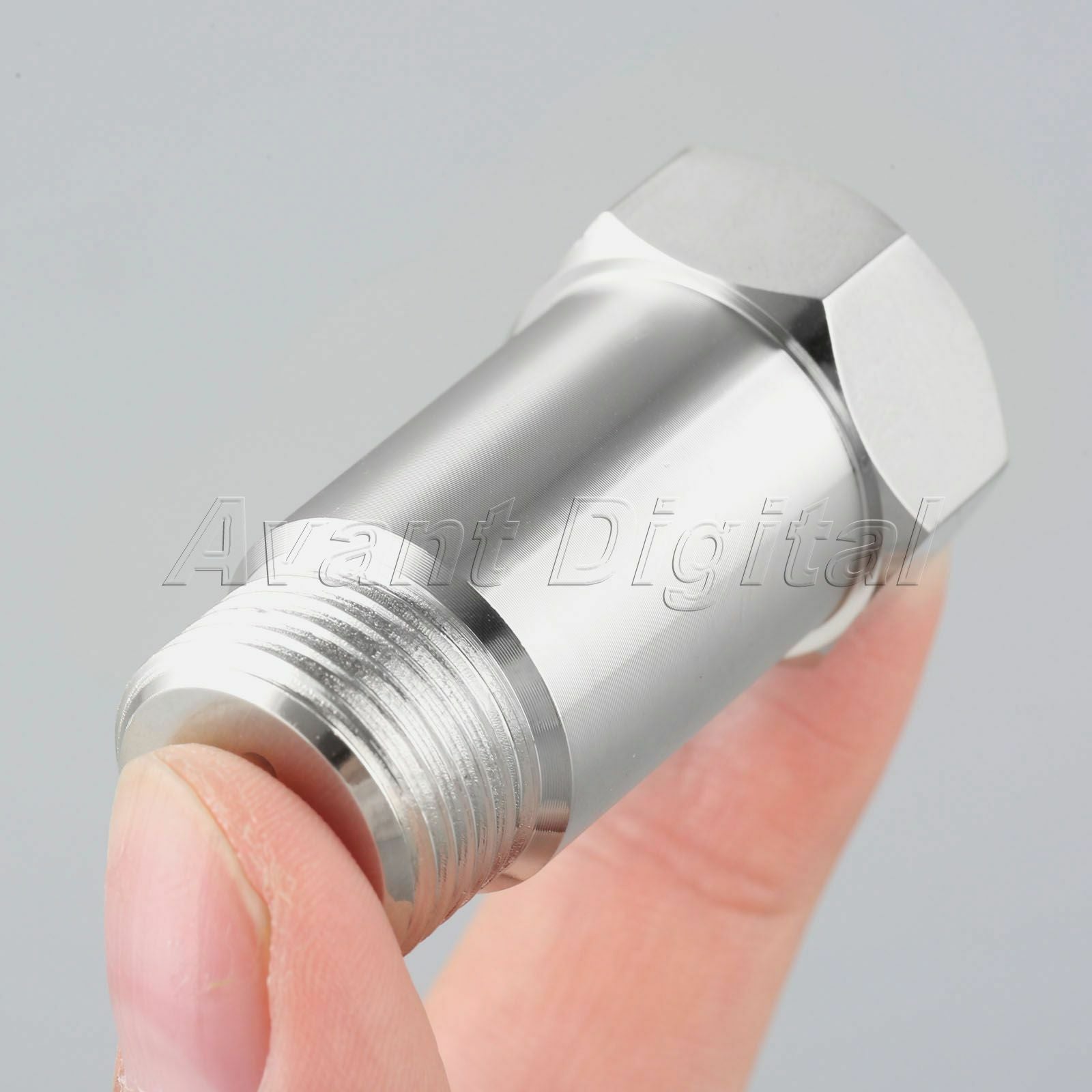 2xO2 Oxygen Sensor Spacer Adapter Extension CEL Fix Universal 45mm Steel M18x1.5