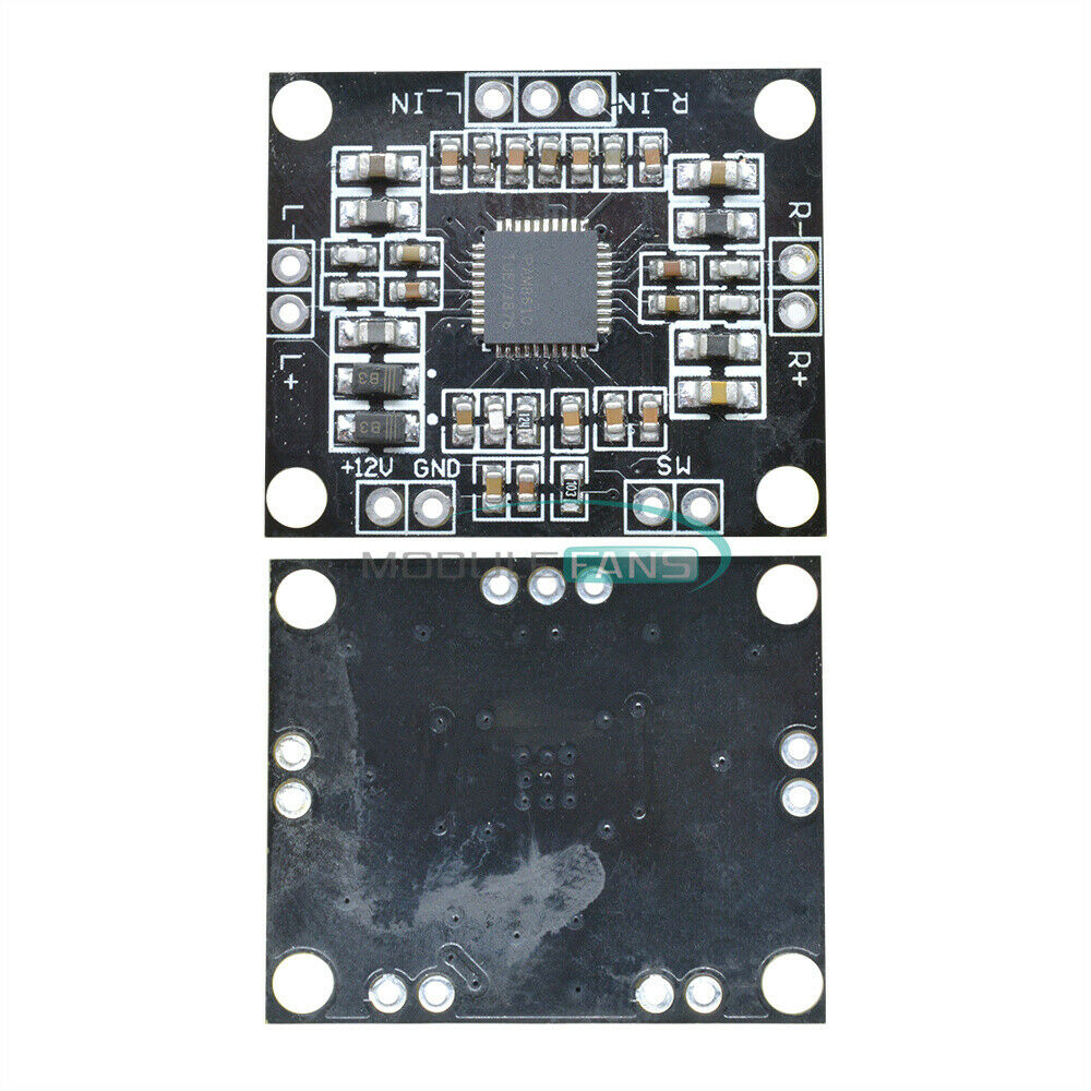 5PCS 12V PAM8610 2*15W Dual channel Stereo Class Digital Amplifier Board