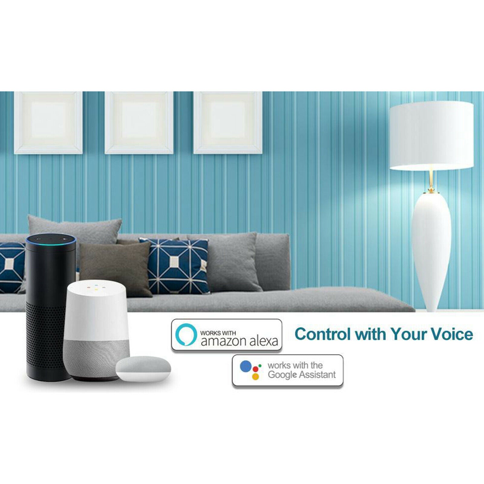 Aluminum Wifi RGBCW Smart Light Bulb 5W 300LM E14  Dimmable Lamp for Alexa